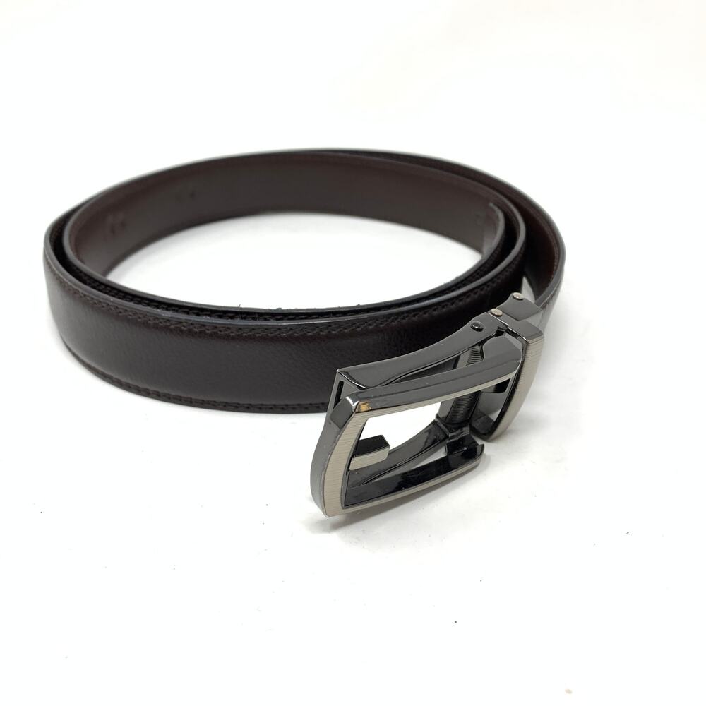 Comfort Click Belt Perfect Fit O/S To 40" Adjustable Click To Fit Ratchet Brown